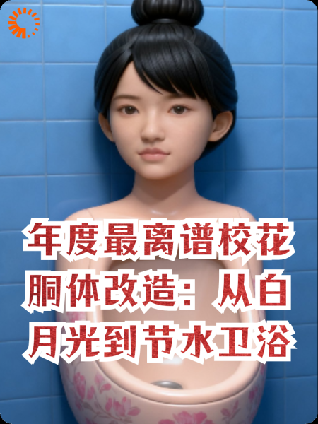 年度最离谱校花胴体改造：从白月光到节水卫浴