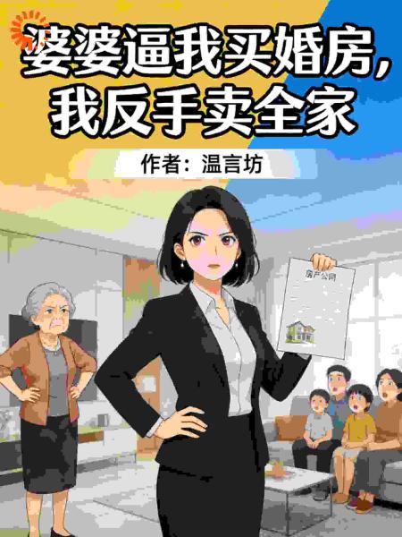 婆婆逼我买婚房，我反手卖全家