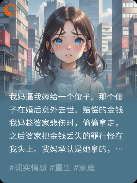 送亲妈进精神病院后我却哭了