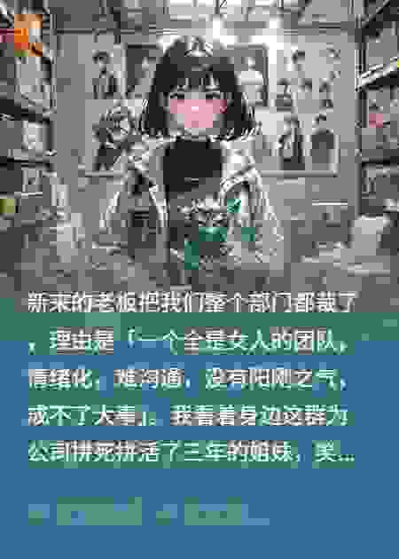 老板开除我全女部门，我转头开公司让他破产