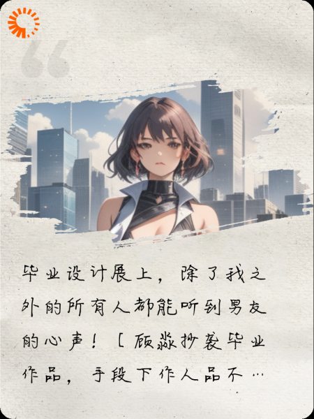 用假心声害我后，男友悔不当初！