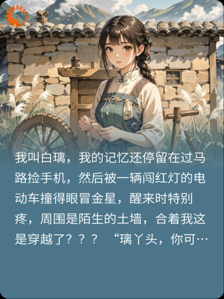 穿成农女后，我救的落难公子是太子