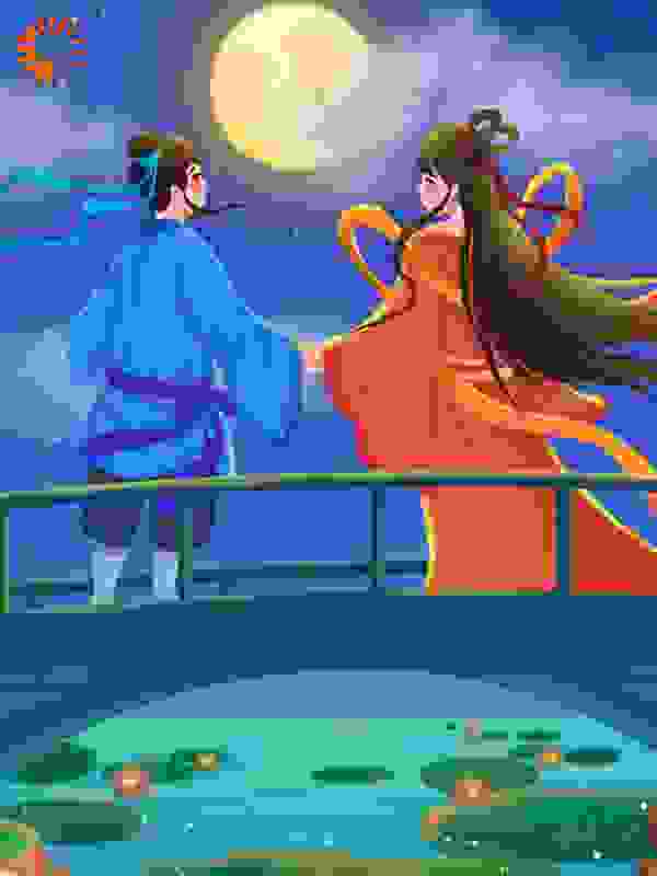 太子被叛军砍杀时，父皇正陪新宠游猎