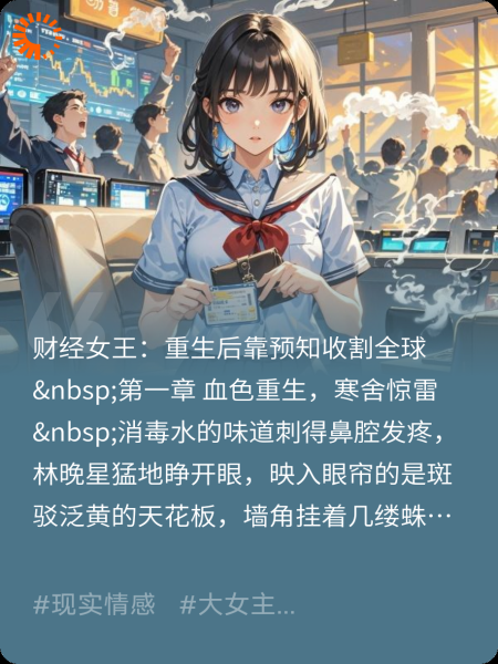 财经女王：重生后靠预知收割全球