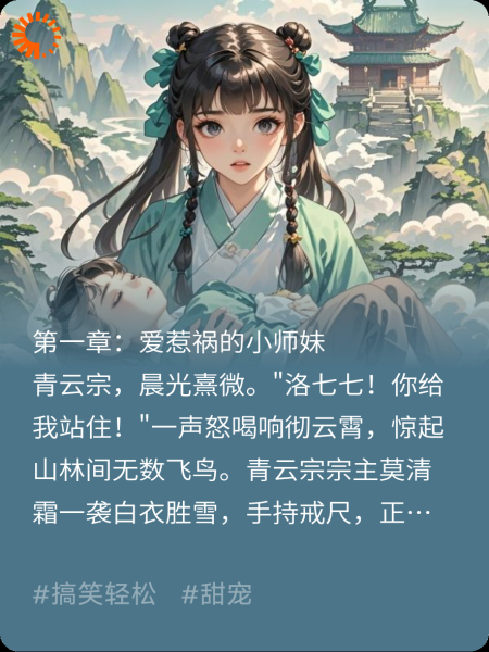 惹祸小师妹竟是宗门团宠