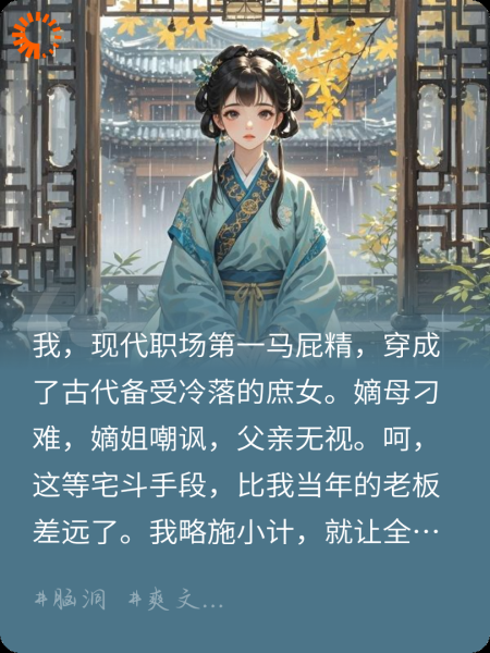 穿成庶女后，我靠拍马屁拿下太子爷