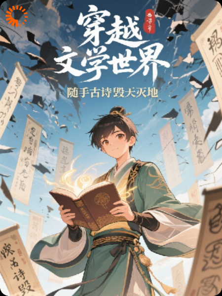 穿越文学世界，随手古诗毁天灭地