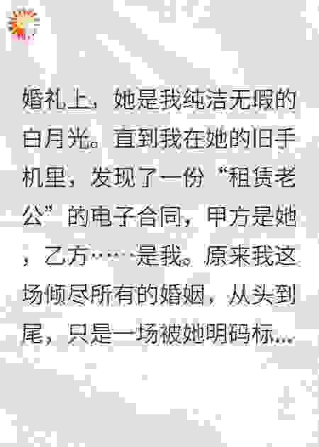 一元租个完美老公