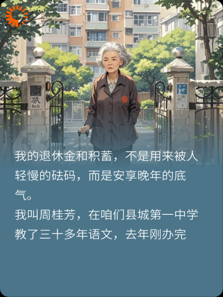 女儿嫁富商接我去享福，亲家母却让我住保姆房，我转身