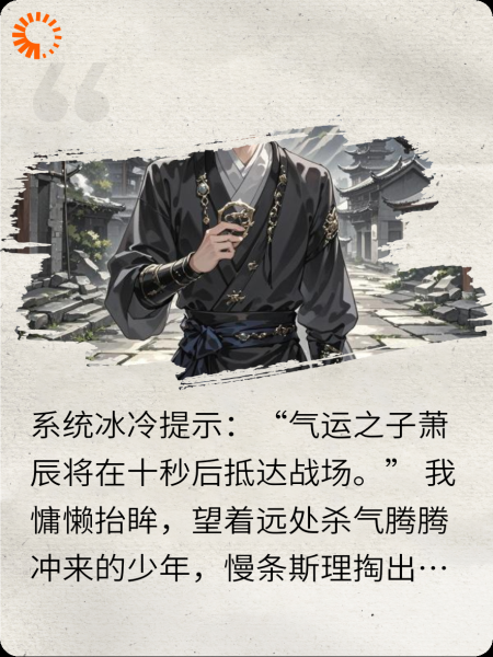 开局被气运之子恨上?我反手绑定系统