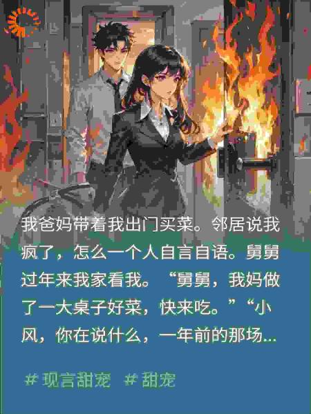 全家葬身火海，我靠幻觉活了一年，只有她护我周全
