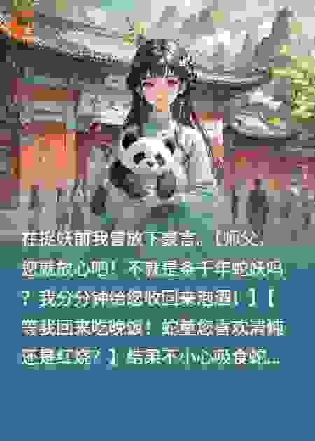 被变成熊猫后，京爷把我宠上天
