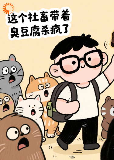 这个社畜带着臭豆腐杀疯了