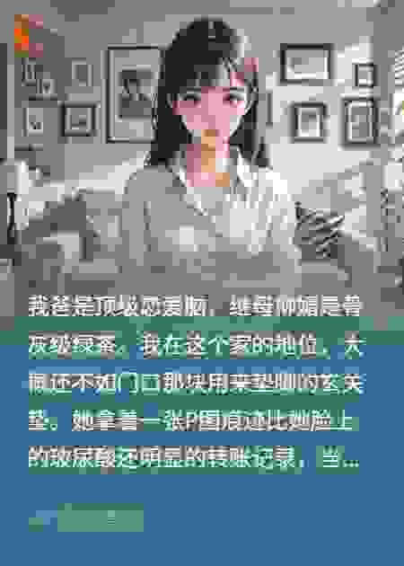 继母带我出道，罪为情夫赏百万