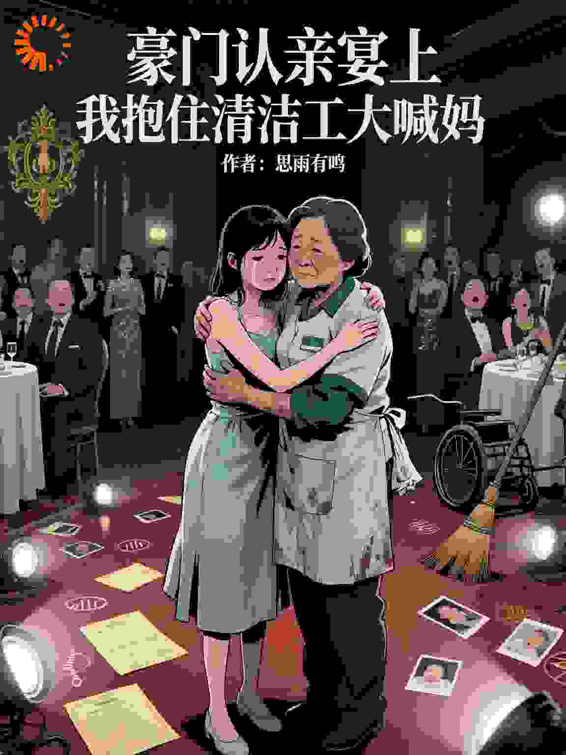 豪门认亲宴上我抱住清洁工大喊妈