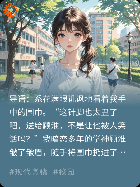 错认七年，原来是你垫桌脚的围巾