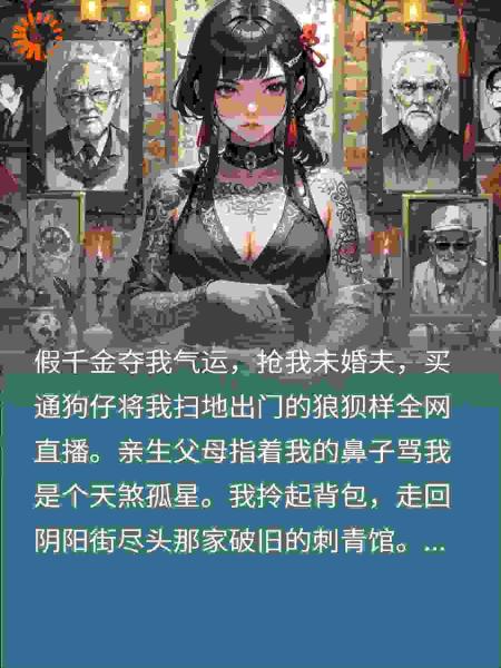 假千金偷我气运？我靠阴阳刺青杀疯了