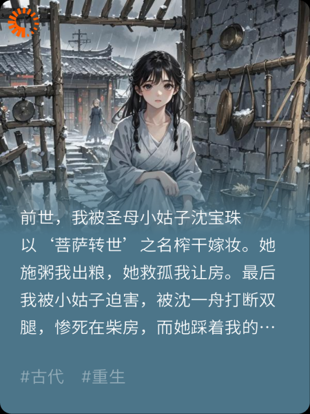 重生后看圣母小姑子作死全家