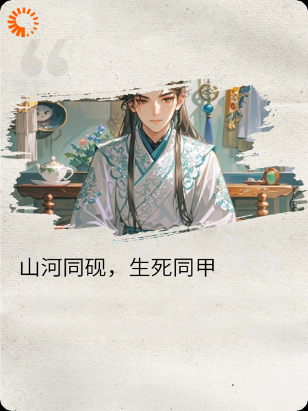 山河同砚，生死同甲