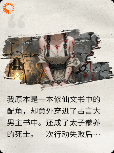 穿成太子死士后，我被救赎了