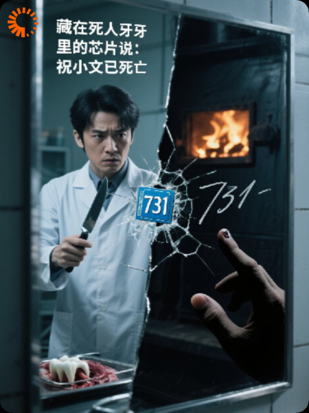 藏在牙里的芯片说：祝小文已死亡