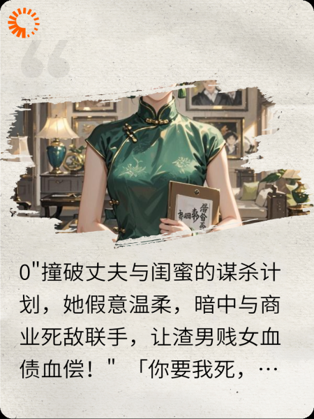 丈夫和闺蜜要我死，我笑了