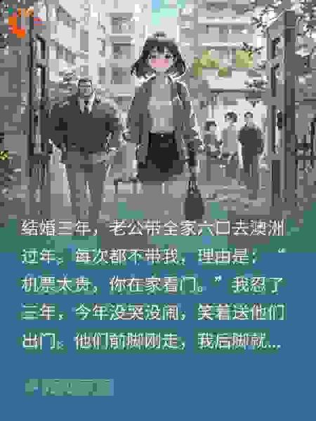带全家出国留我看门我反手卖房让他全家流浪