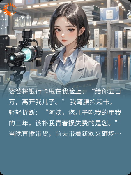 扔了豪门婆婆的银行卡后我爆红了
