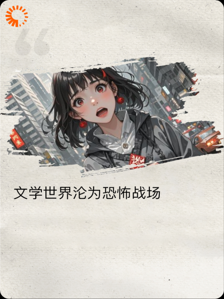 文学世界沦为恐怖战场