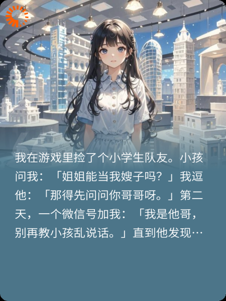 弟弟给我找的网恋对象是我女神