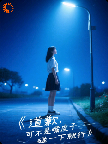道歉，可不是嘴皮子碰一下就行