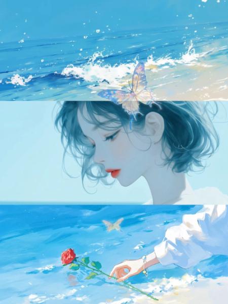 蝴蝶飞不过沧海