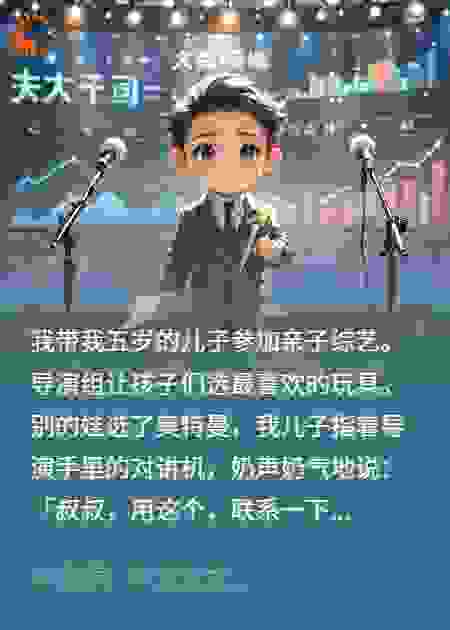 带娃综艺，我娃是重生的