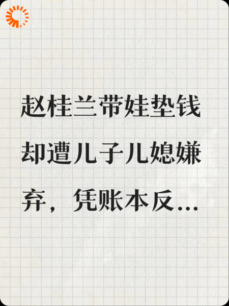 婆婆的翻身账本