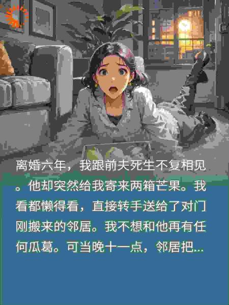 离婚六年，前夫突然寄来两箱芒果，打开后我当场吓瘫