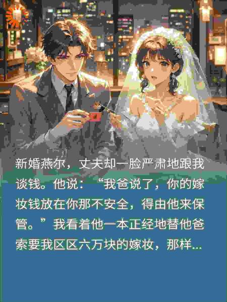 新婚夜夫逼交嫁妆？我直接当众剪卡反击，让他彻底傻眼