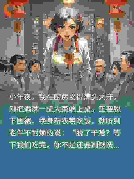 小年夜我掀翻团圆饭全家悔哭了