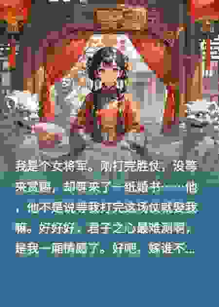 堂堂女将军竟然被算计嫁给了宰相，皇帝急疯了