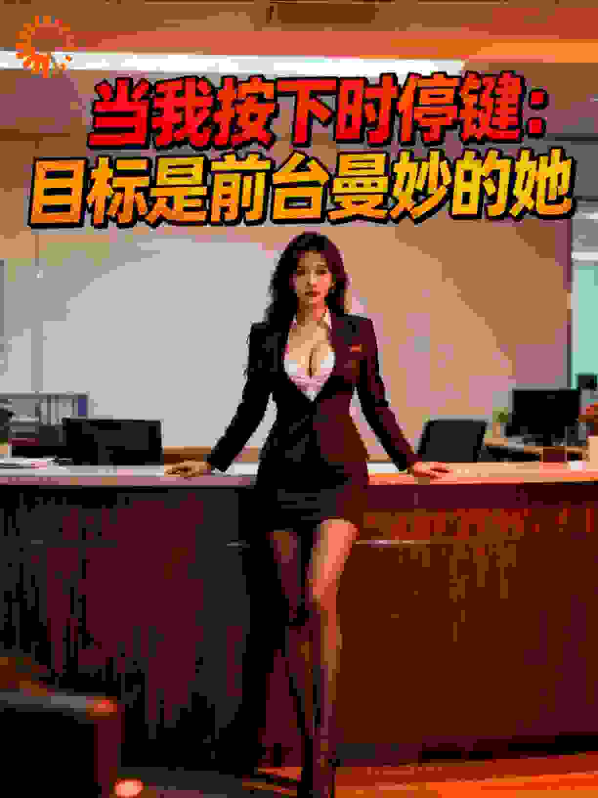 当我按下时停键：目标是前台曼妙的她
