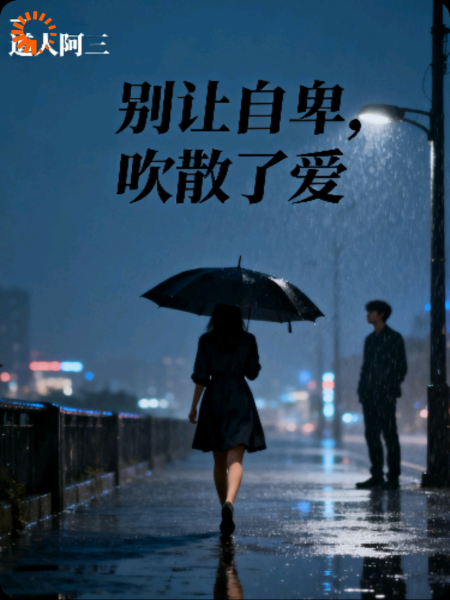 被让自卑，吹散了爱