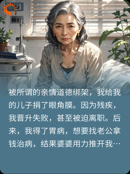 渣男挖我的角膜献给白月光后