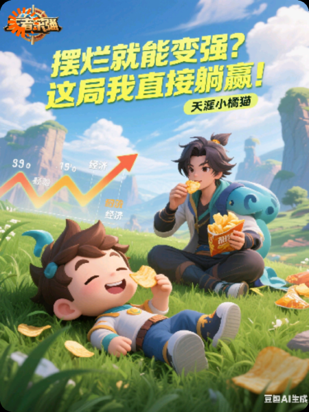 摆烂就能变强？这局我直接躺赢！