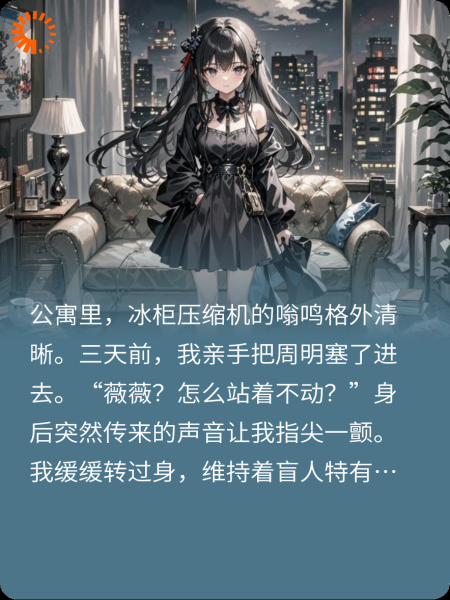 冰柜里的丈夫和身后的“他”