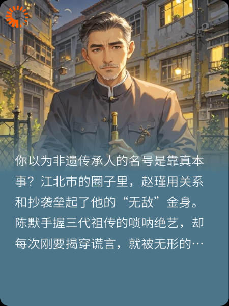 唢呐一响，神级传承惊天下！破他偷我技艺的图谋！