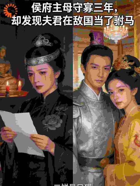 侯府主母守寡三年，却发现夫君在敌国当了驸马