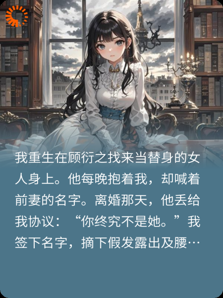 她死后，替身成了白月光