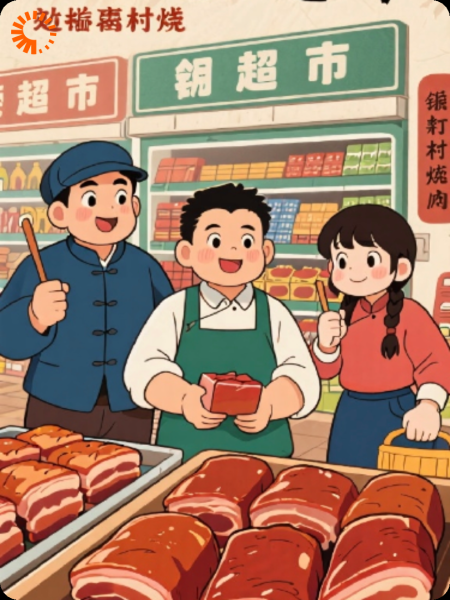 带着超市穿越饥荒年我让全村实现红烧肉自由