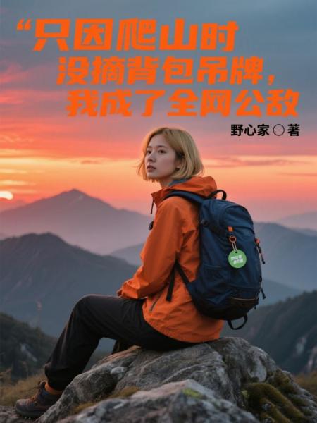 只因爬山时没摘背包吊牌，我成了全网公敌
