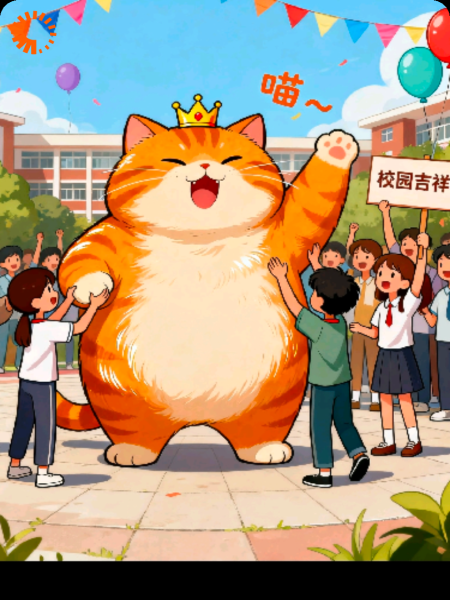 玄渊老祖今天也在校园当猫