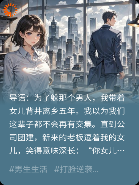 前任成了我顶头上司，还说我女儿像他